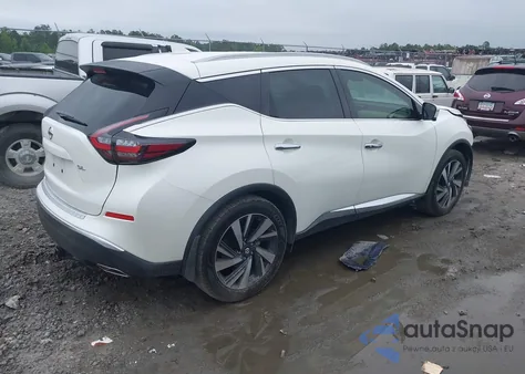 2022 Nissan Murano Sl Fwd from USA, damaged, VIN 5N1AZ2CJ0NC124491